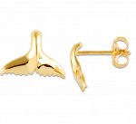 Wyland Whale Tail Earrings - XXS